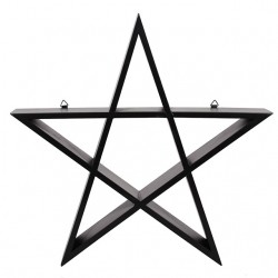 Półka Czarna Pentagram II GAT.